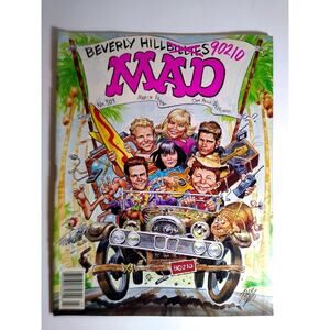 MAD Magazine March 1992 Beverly Hills 90210 Quantum Leap TV Show Satire No 309